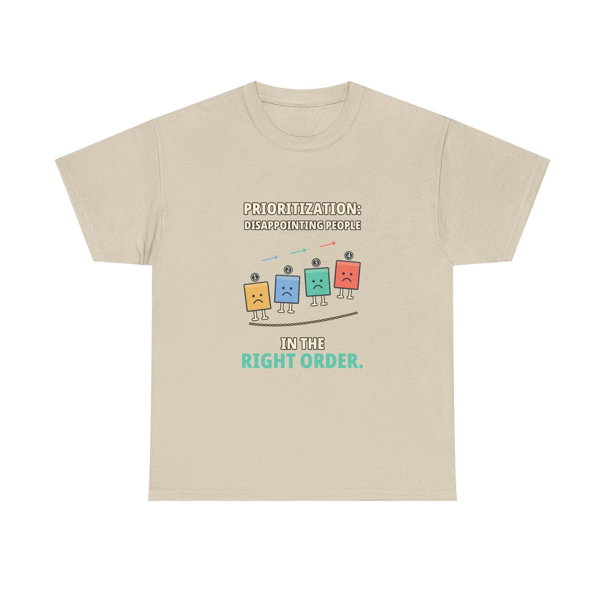 Prioritization — Product Management T-Shirt