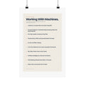 Ten Truths About Working with Machines — AI Manifesto Poster