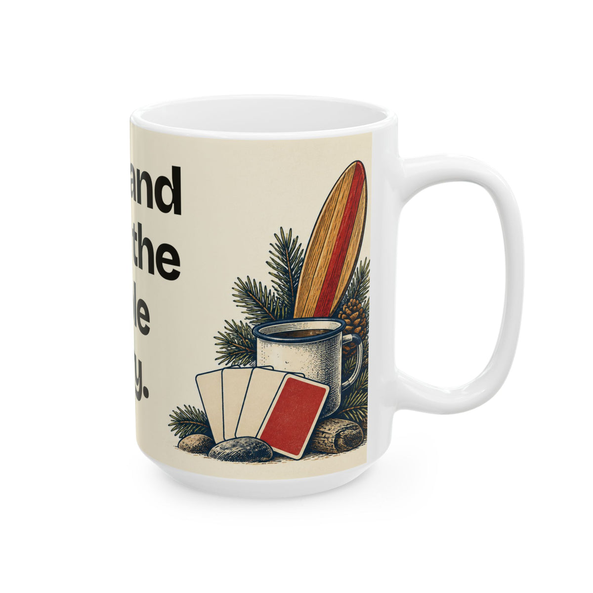 One Hand Is Not the Whole Story — Good Decisions Coffee Mug