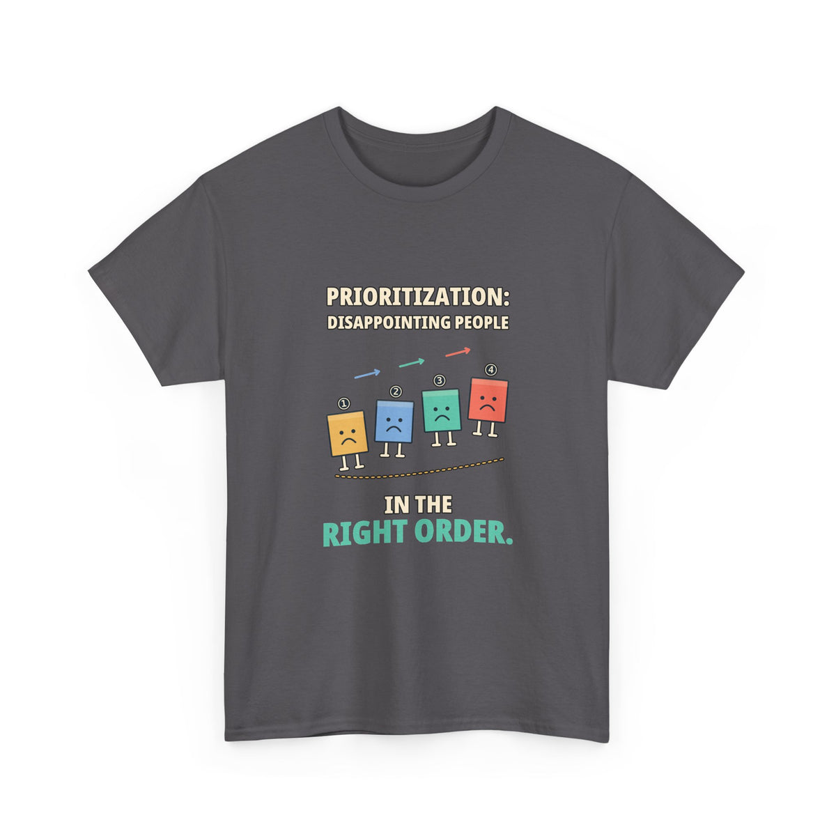 Prioritization — Product Management T-Shirt