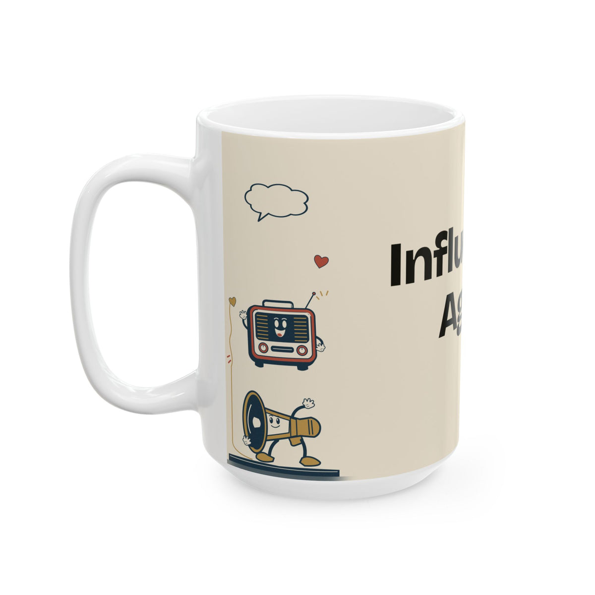 Influenced Again — Social Media Coffee Mug