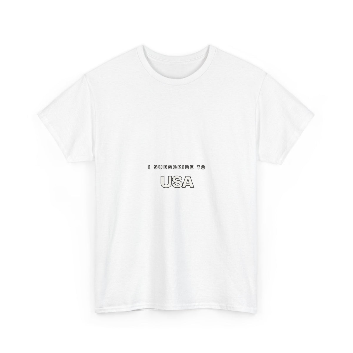 I Subscribe to USA — Subscribe T-Shirt