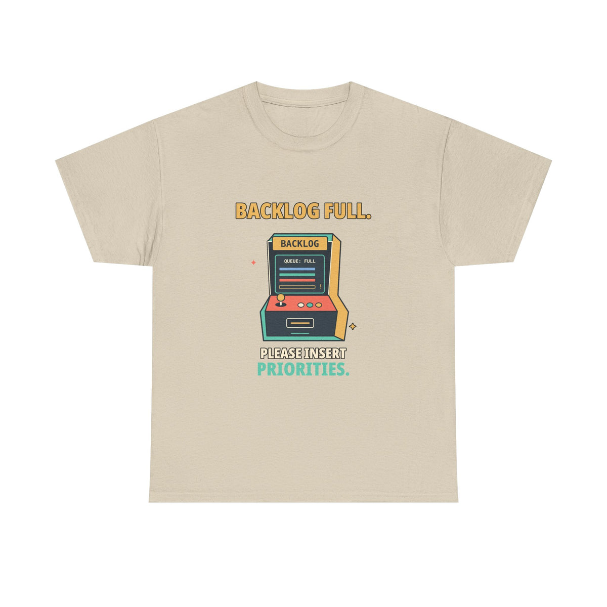 Backlog Full — Product Management T-Shirt