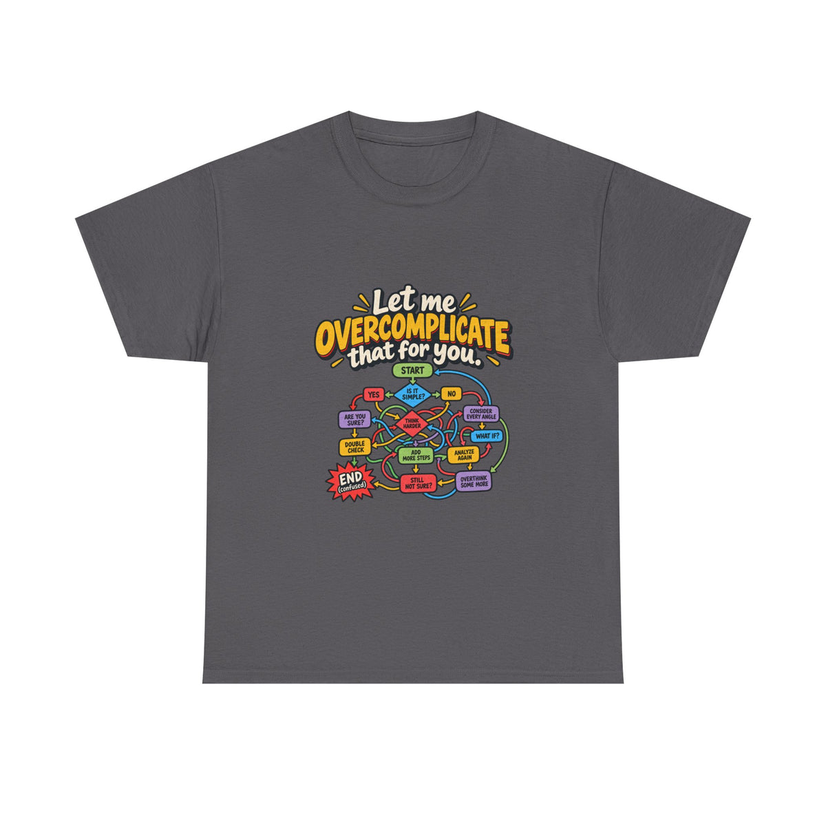 Let Me Overcomplicate That for You — Humor T-Shirt