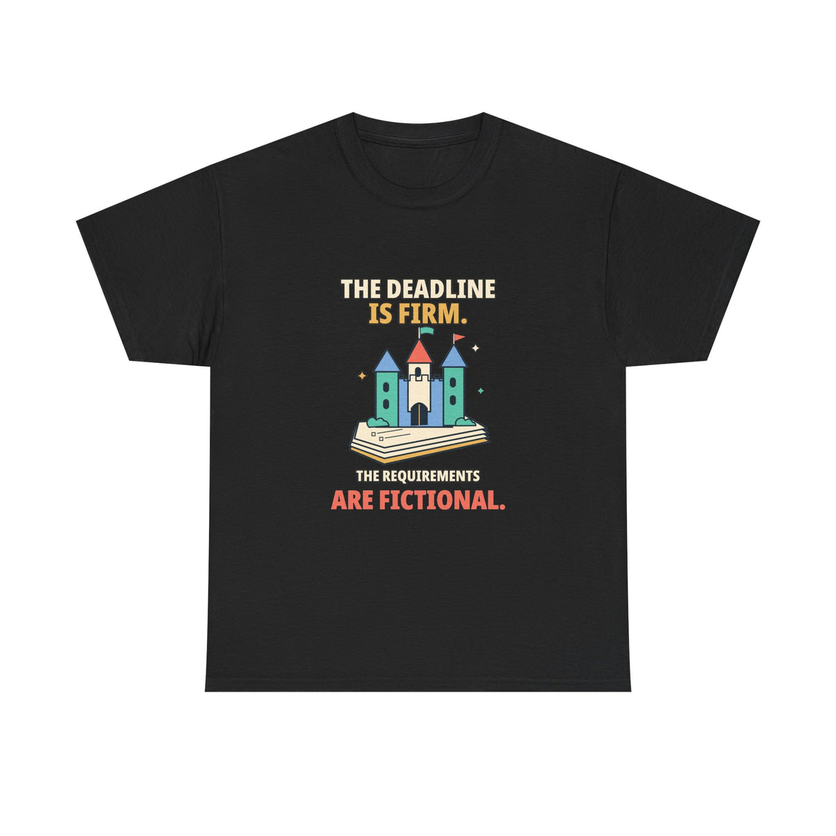 Fictional Requirements — Product Management T-Shirt