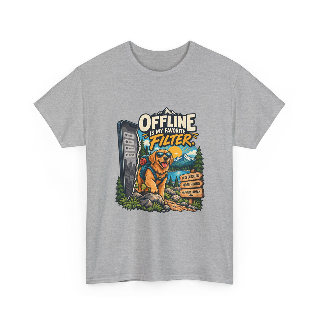 Offline Is My Favorite Filter — Social Media T-Shirt