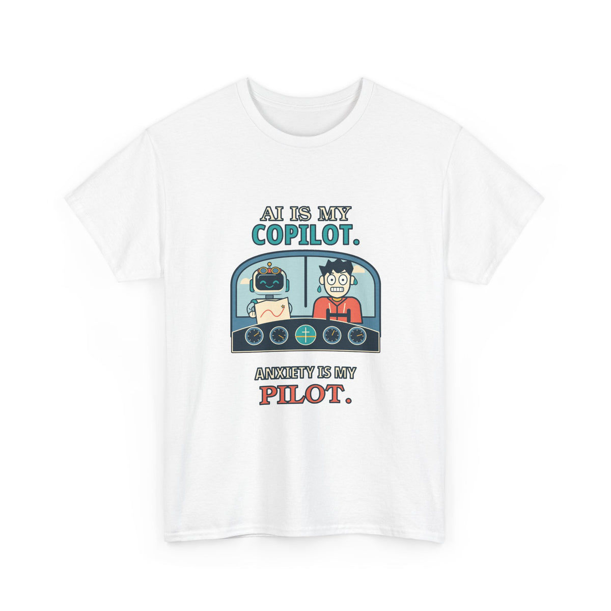AI Is My Copilot — AI T-Shirt