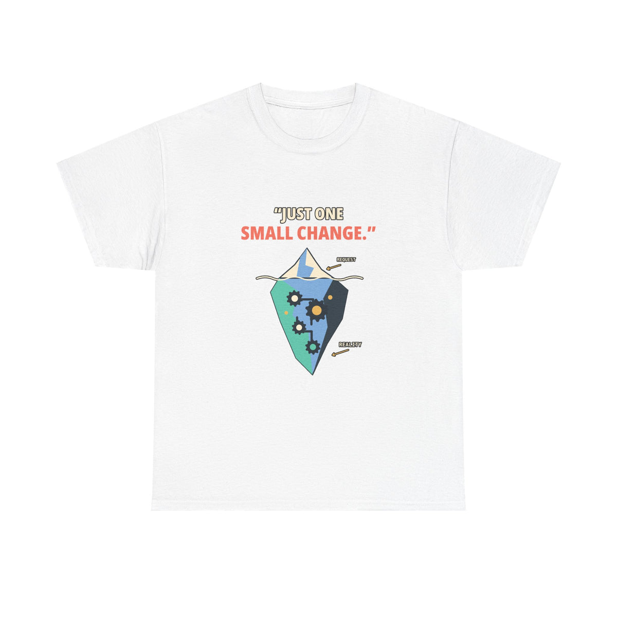 One Small Change — Product Management T-Shirt
