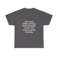 The most difficult thing is the decision to act. The rest is merely tenacity — Amelia Earhart Quote T-Shirt