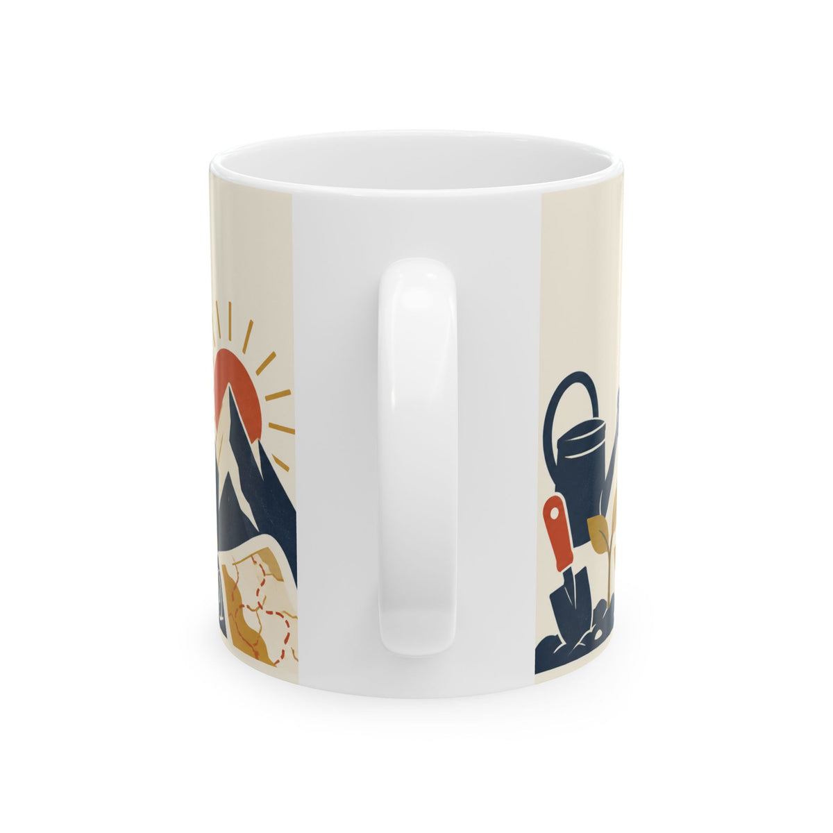 Tiny Steps. Unreasonable Persistence — Motivation Coffee Mug