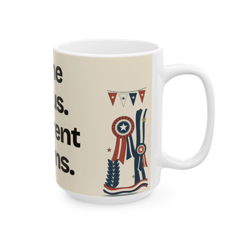 Same Circus. Different Clowns — Politics Coffee Mug
