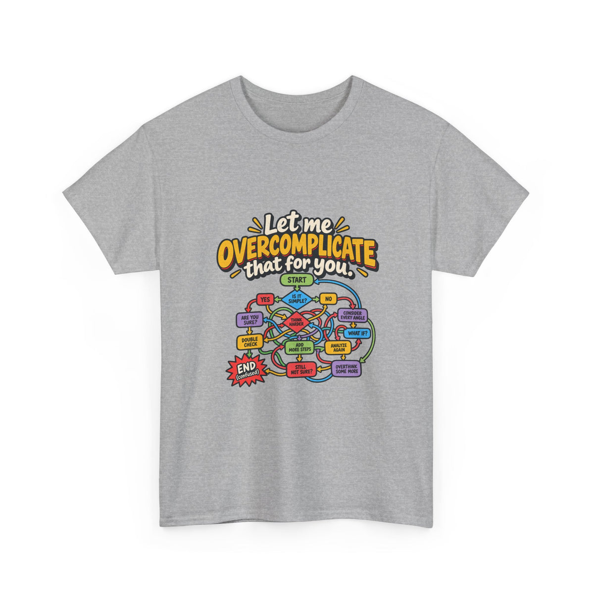 Let Me Overcomplicate That for You — Humor T-Shirt