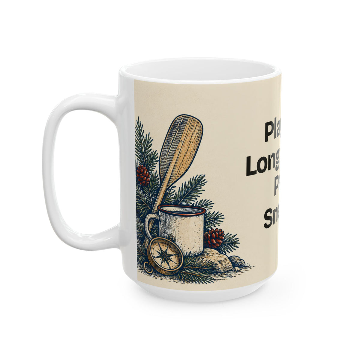 Play the Long Game. Pack Snacks — Good Decisions Coffee Mug