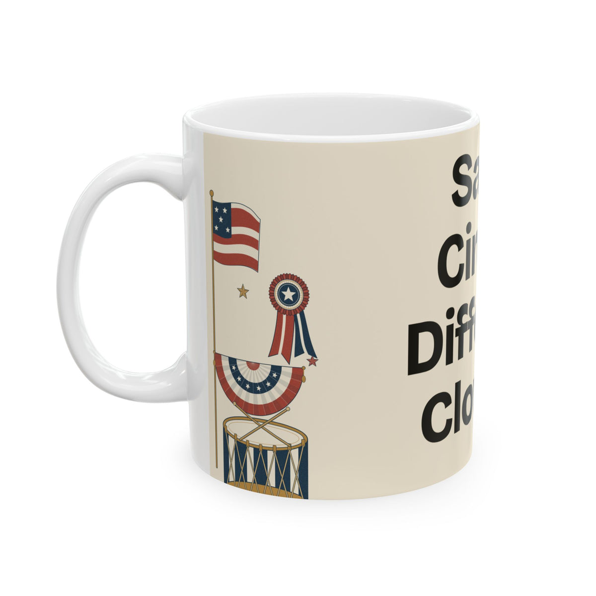 Same Circus. Different Clowns — Politics Coffee Mug