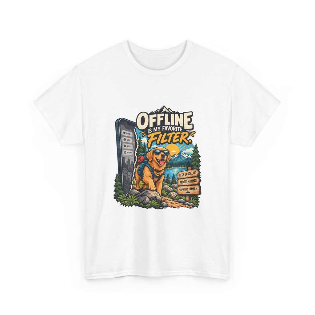 Offline Is My Favorite Filter — Social Media T-Shirt