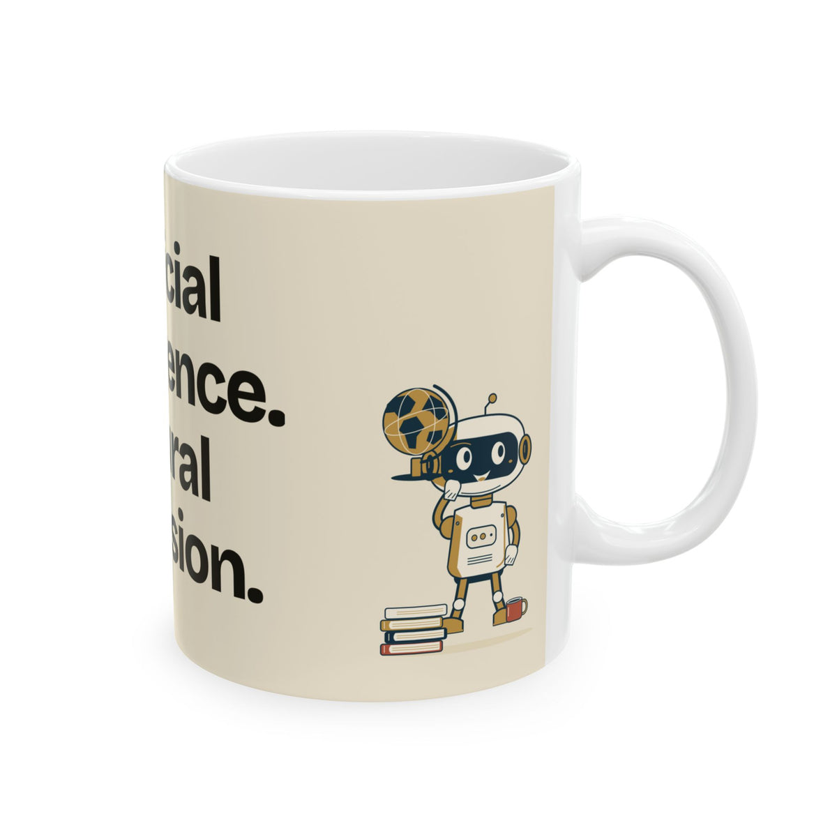 Artificial Intelligence. Natural Confusion — AI Coffee Mug