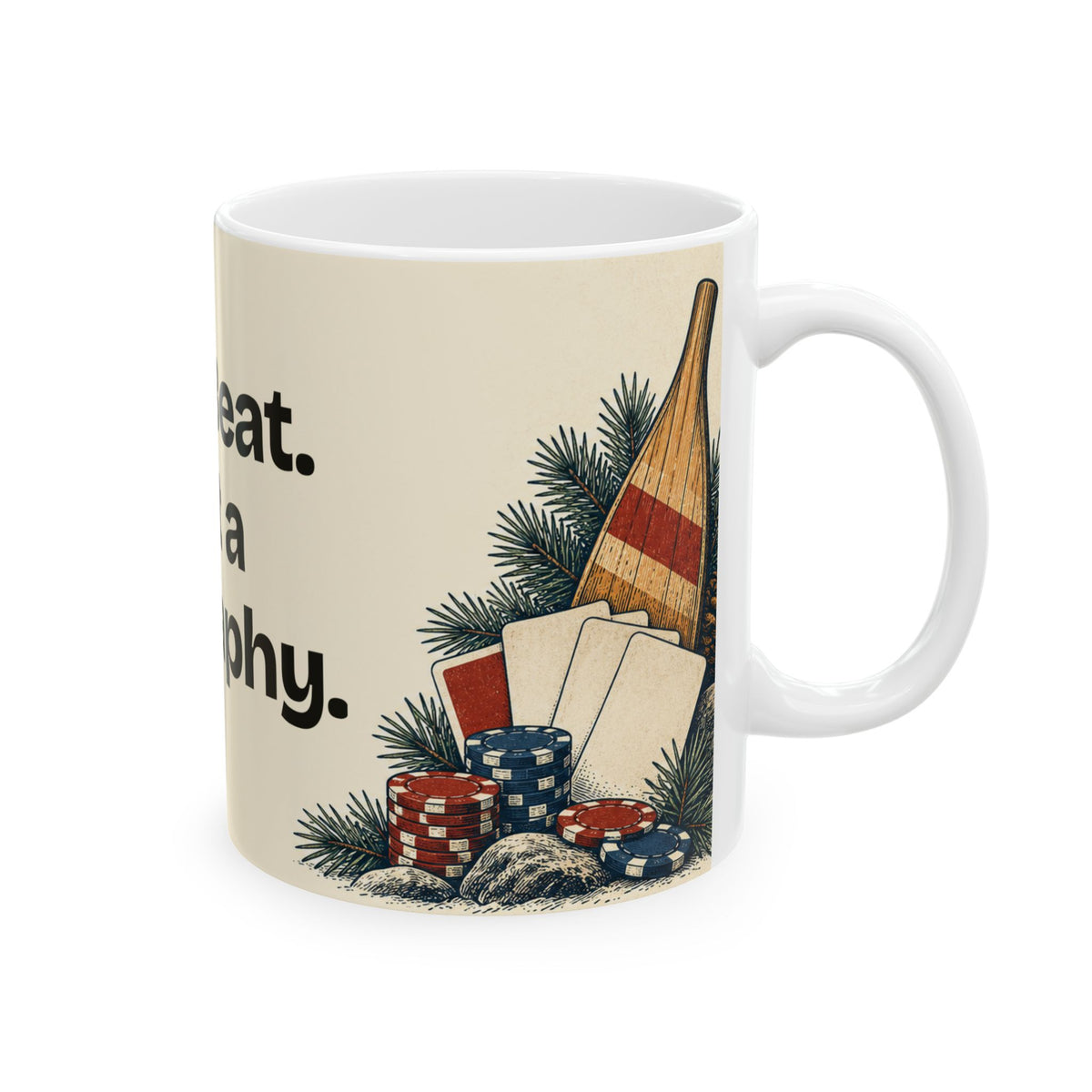 Bad Beat. Not a Biography — Good Decisions Coffee Mug