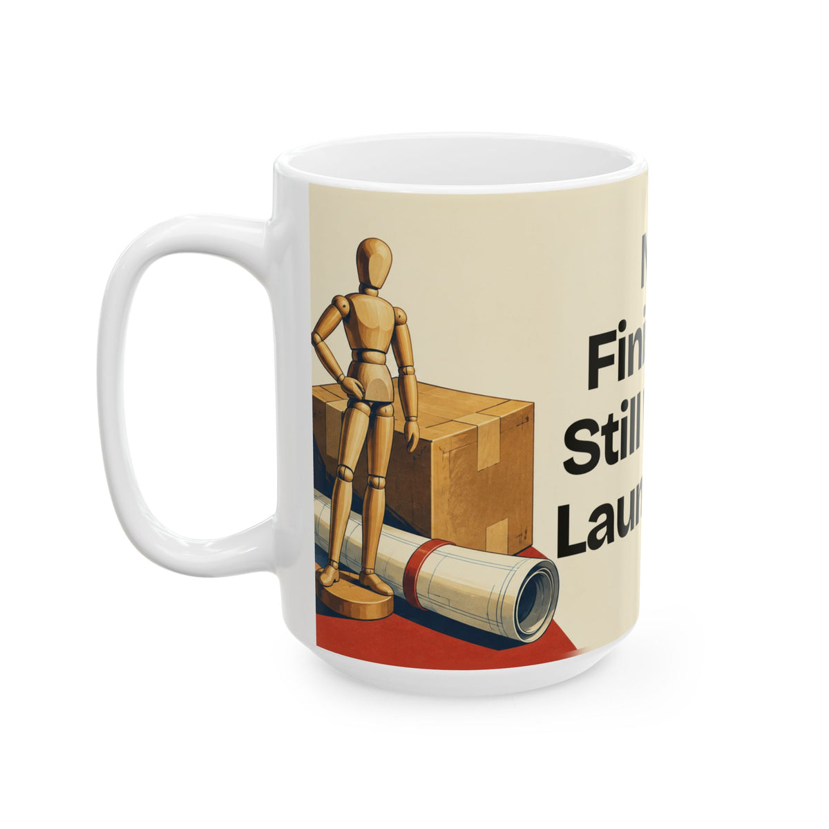 Not Finished. Still Worth Launching — Product You Coffee Mug