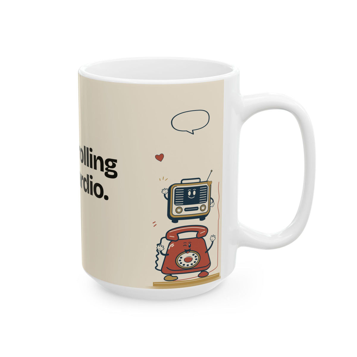Doomscrolling Is My Cardio — Social Media Coffee Mug