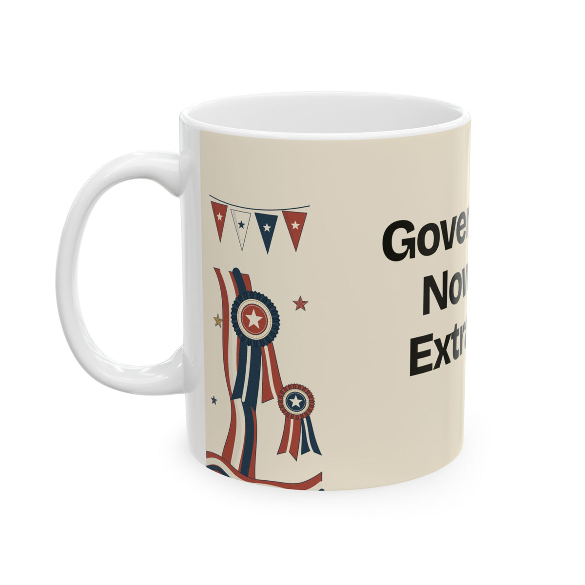 Government: Now with Extra Spin — Politics Coffee Mug