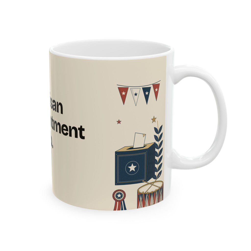 Bipartisan Disappointment Club — Politics Coffee Mug