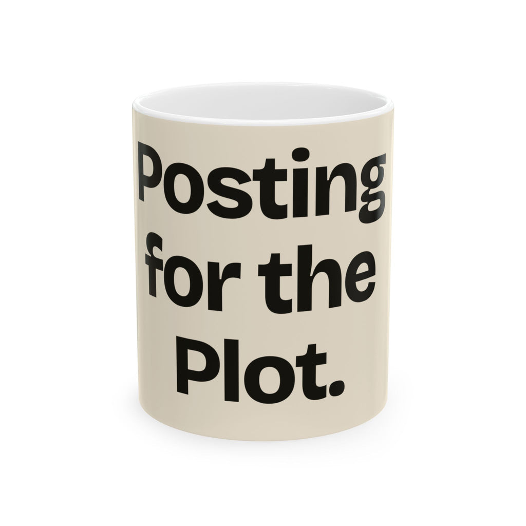 Posting for the Plot — Social Media Coffee Mug