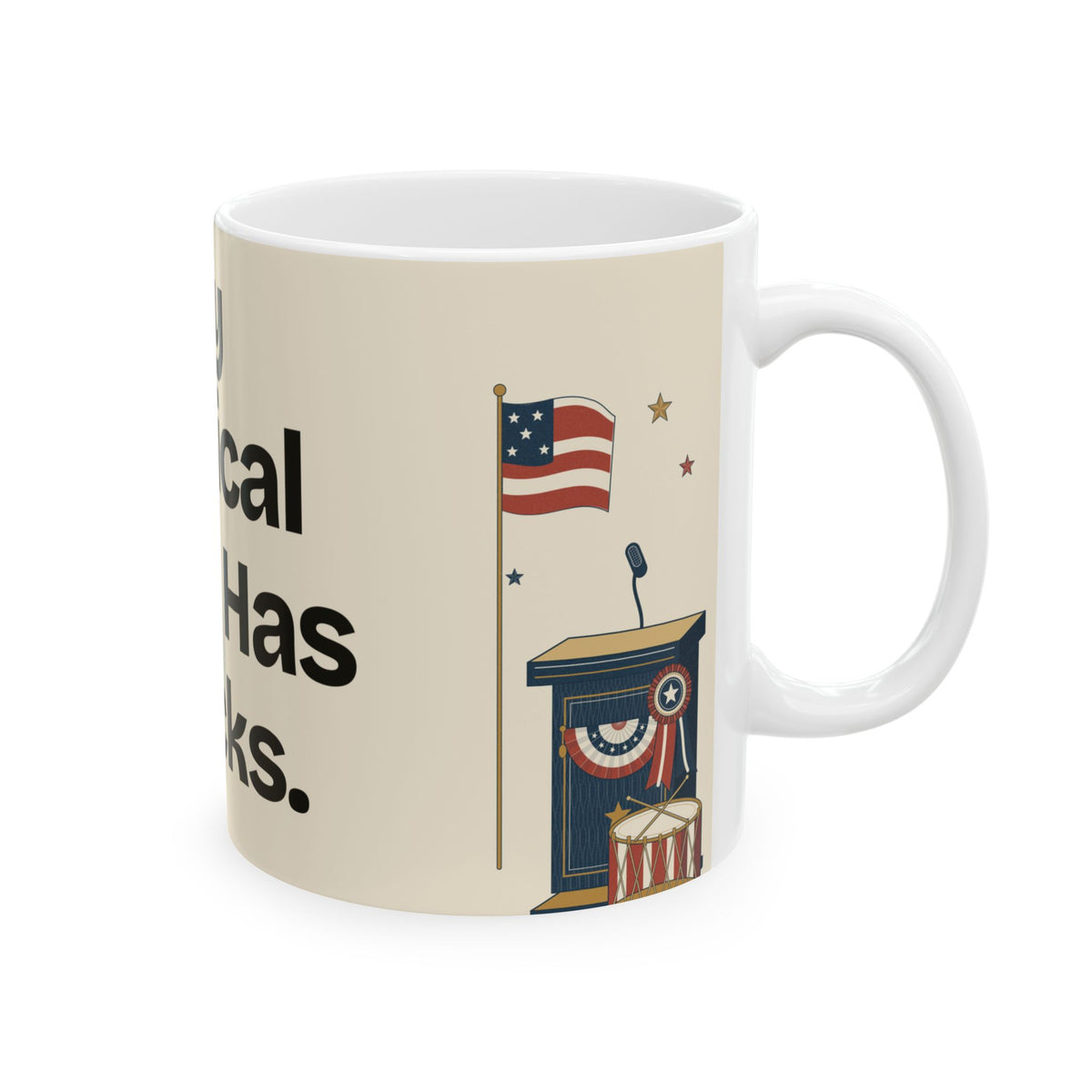 My Political Party Has Snacks — Politics Coffee Mug