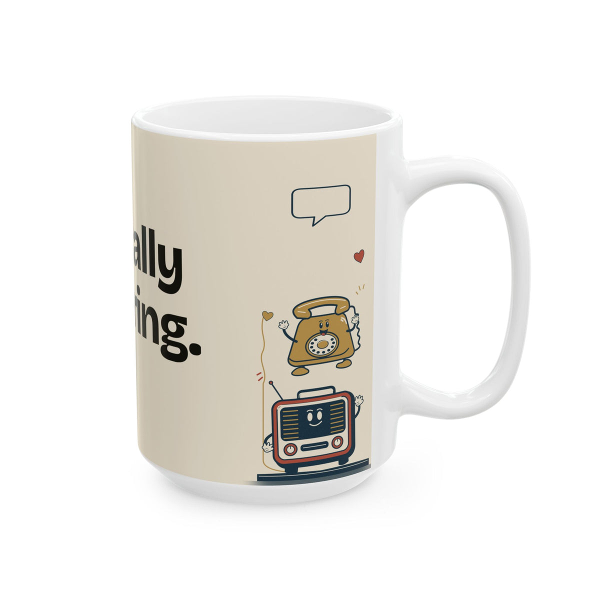 Mentally Buffering — Social Media Coffee Mug