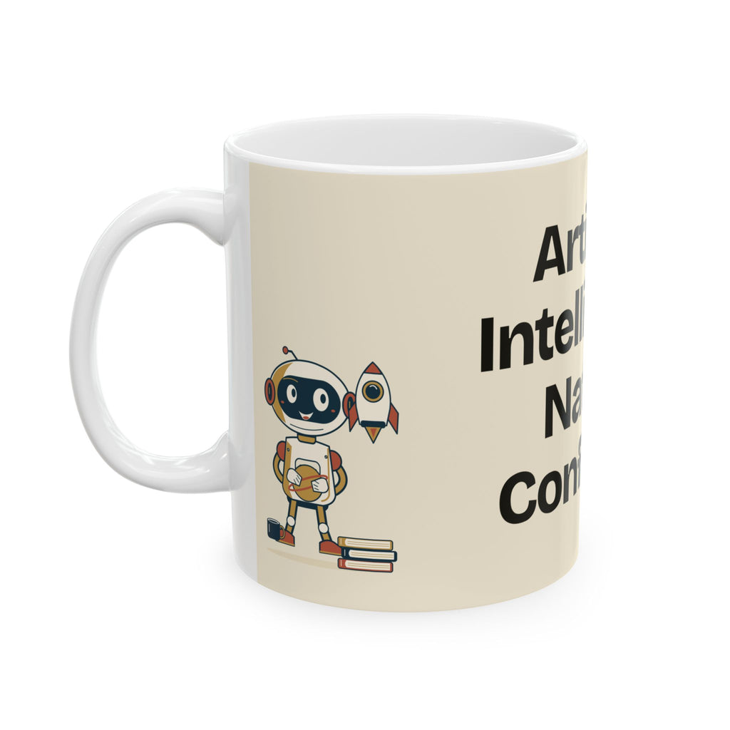Artificial Intelligence. Natural Confusion — AI Coffee Mug