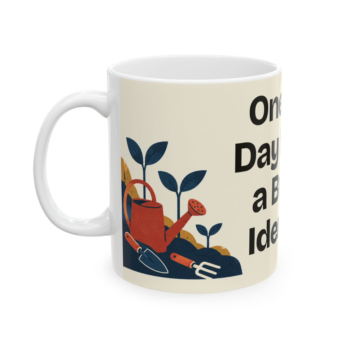 One Bad Day Is Not a Brand Identity — Motivation Coffee Mug