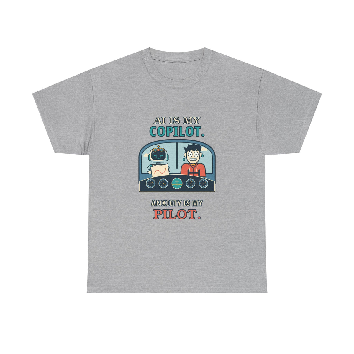 AI Is My Copilot — AI T-Shirt