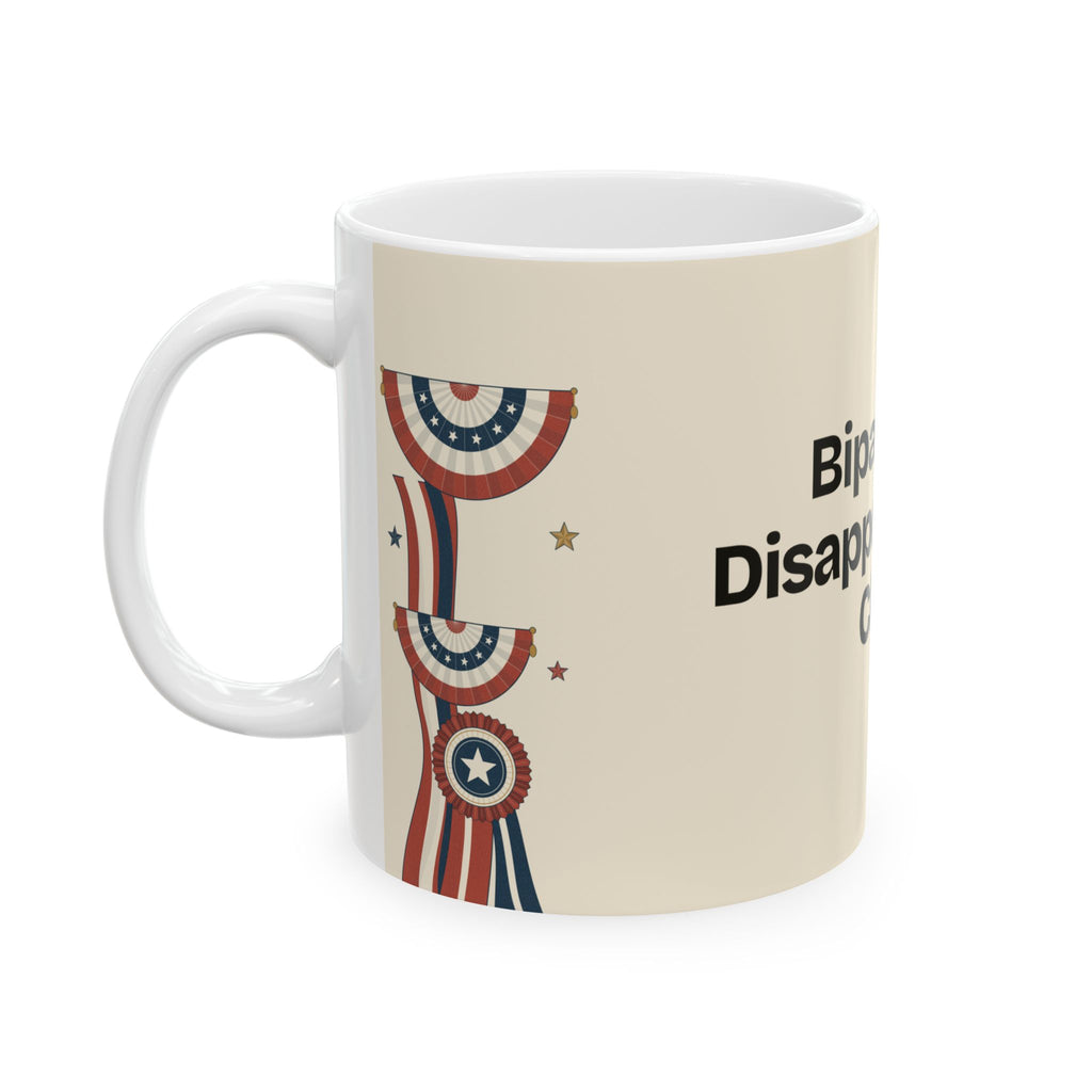 Bipartisan Disappointment Club — Politics Coffee Mug