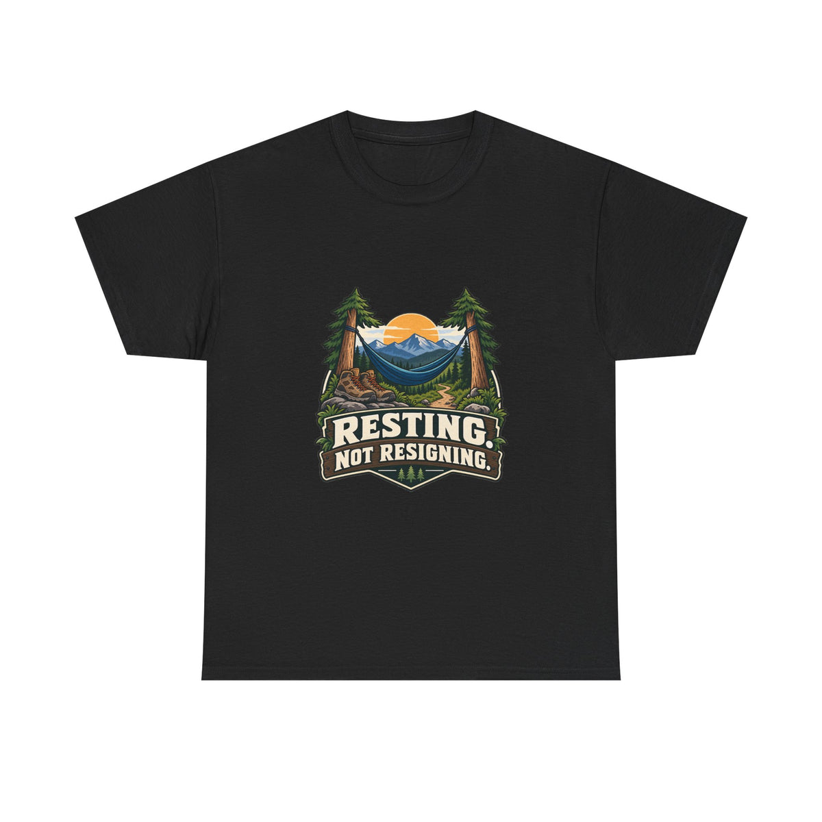 Resting, Not Resigning — Motivation T-Shirt