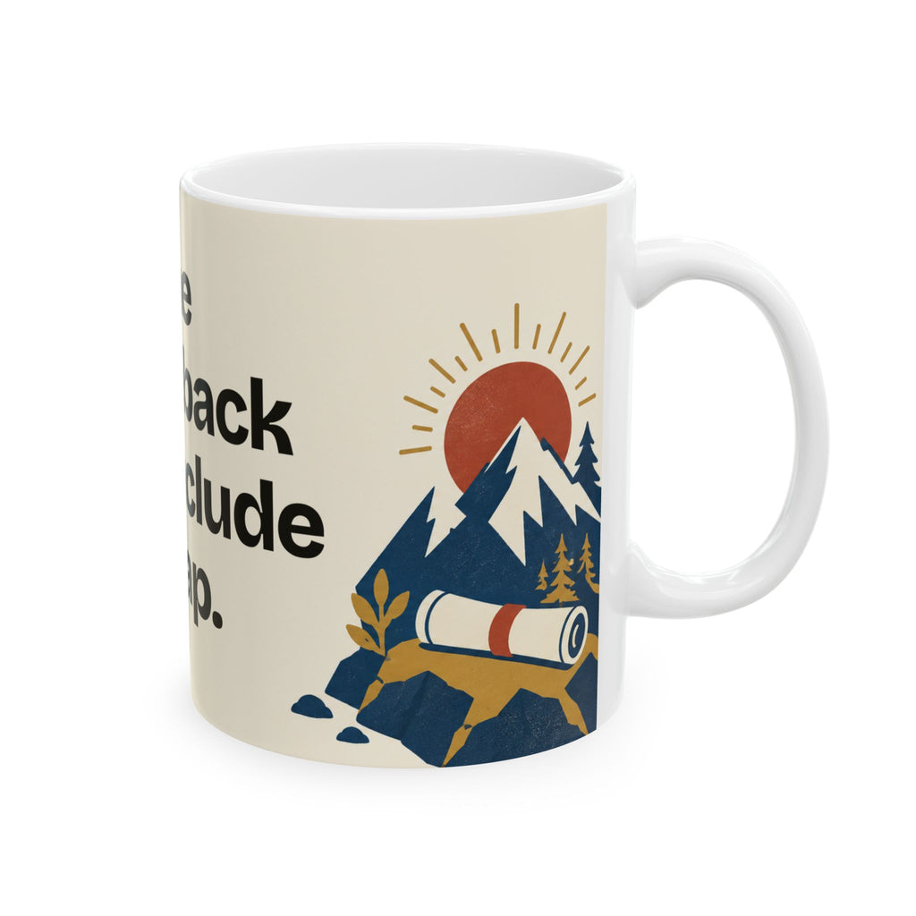 The Comeback May Include a Nap — Motivation Coffee Mug