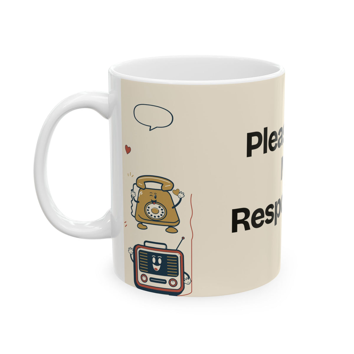 Please Like Me Responsibly — Social Media Coffee Mug