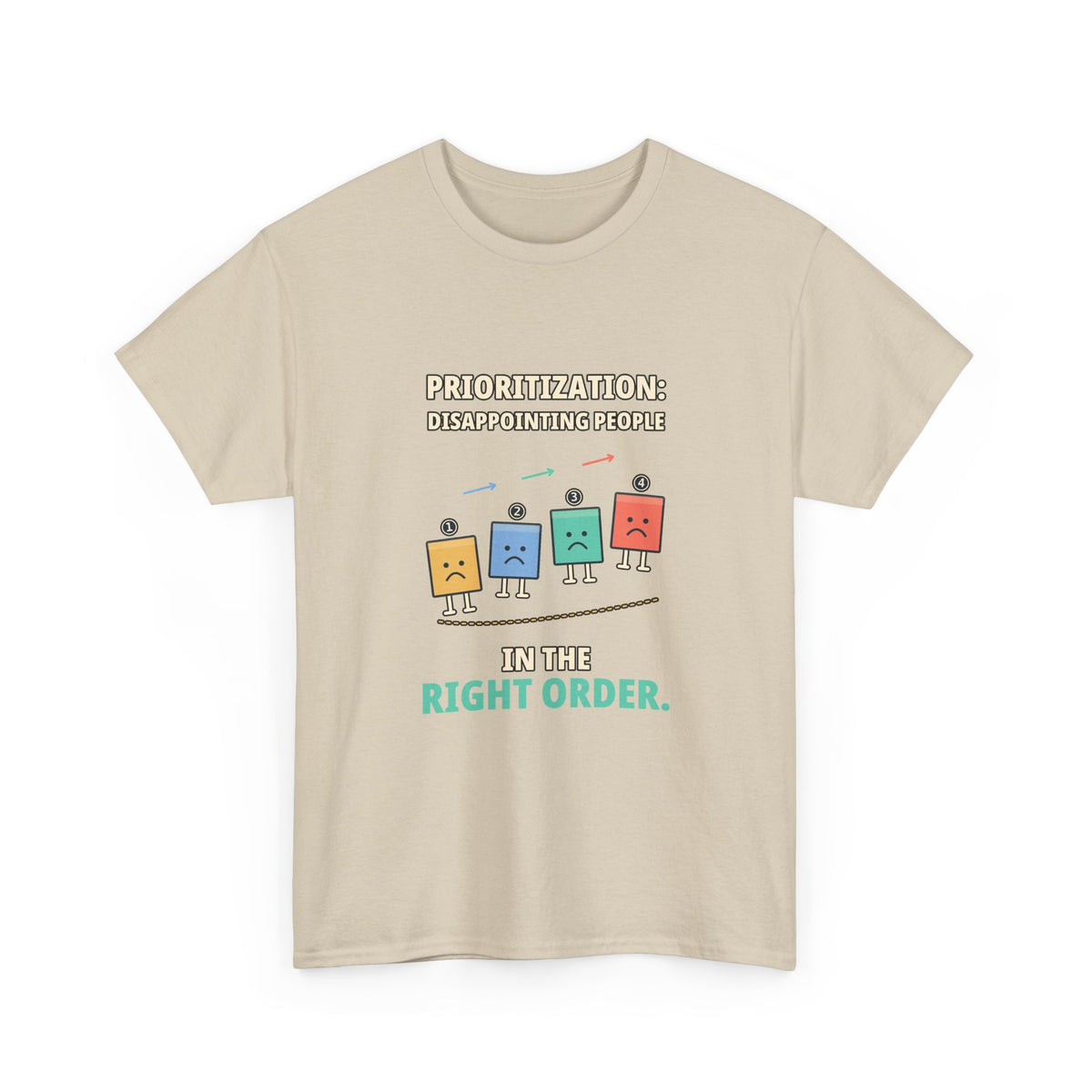 Prioritization — Product Management T-Shirt