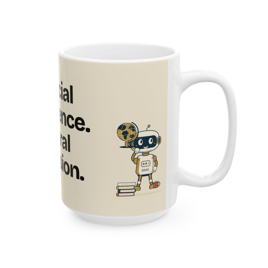 Artificial Intelligence. Natural Confusion — AI Coffee Mug