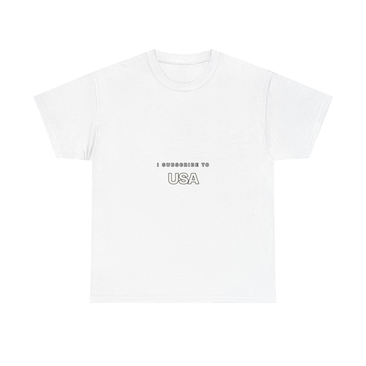 I Subscribe to USA — Subscribe T-Shirt