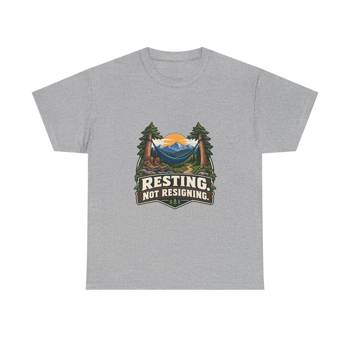 Resting, Not Resigning — Motivation T-Shirt