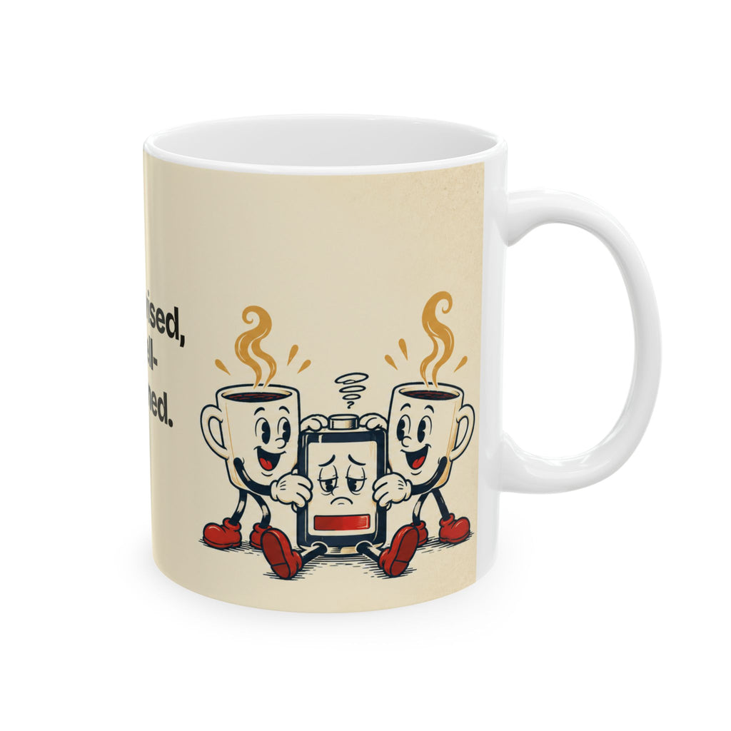 Unsupervised, but Well-Intentioned — Humor Coffee Mug