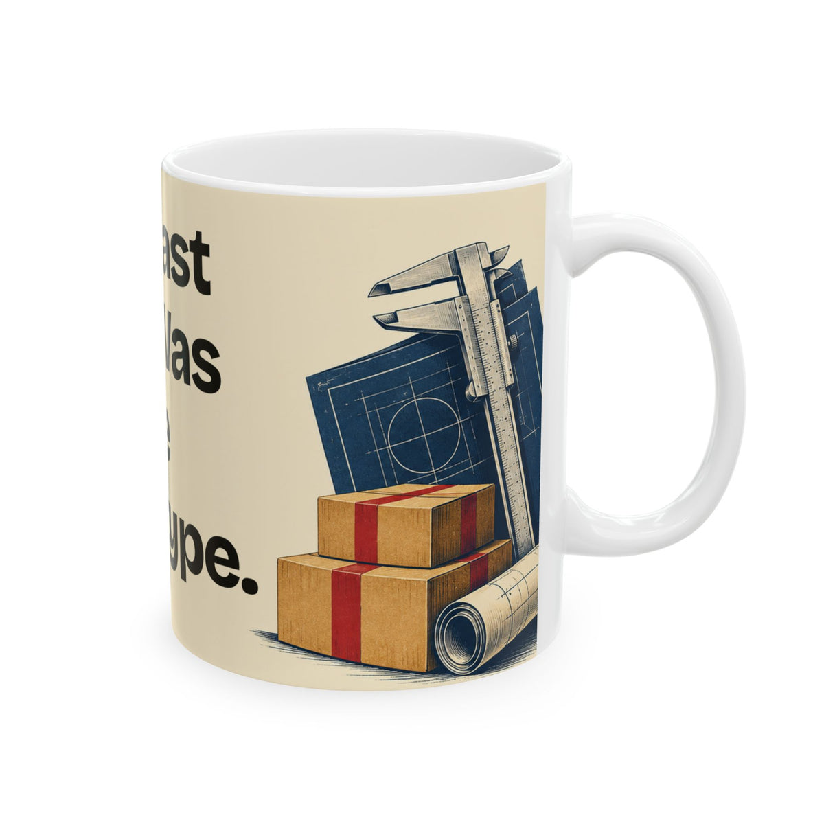 My Past Self Was the Prototype — Product You Coffee Mug