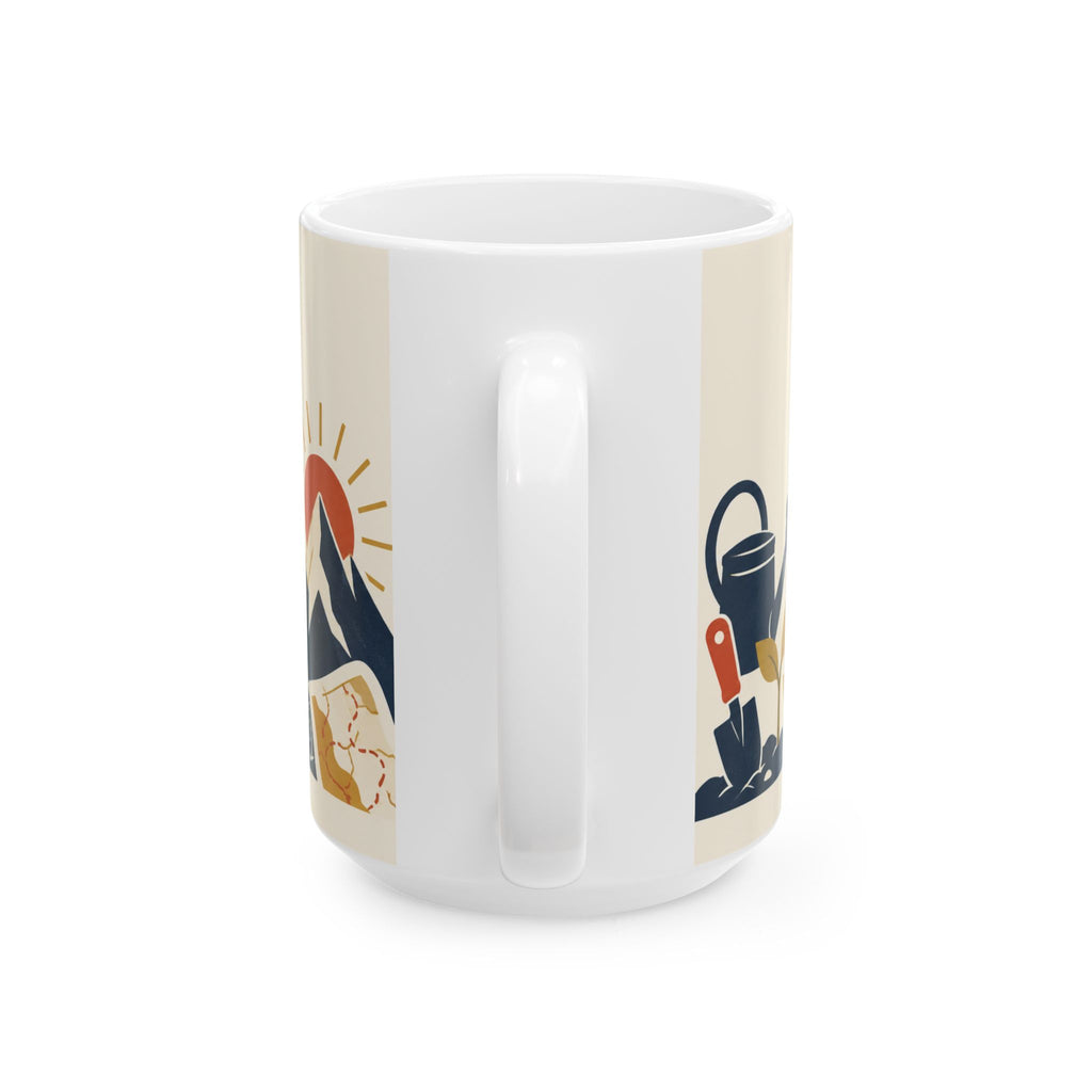 Tiny Steps. Unreasonable Persistence — Motivation Coffee Mug