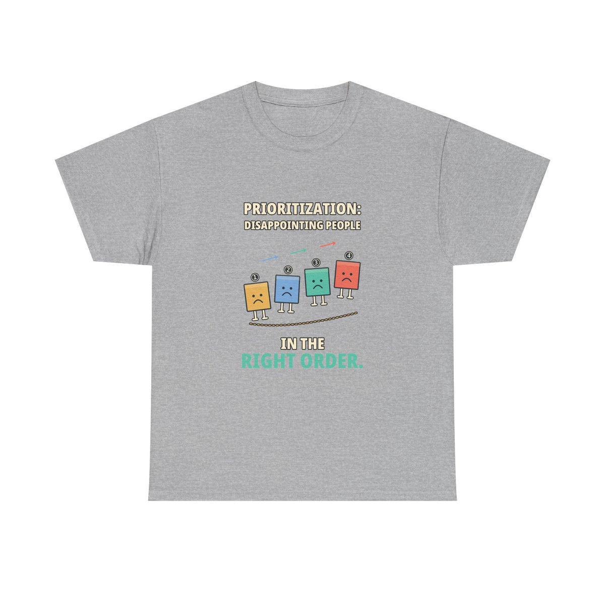 Prioritization — Product Management T-Shirt