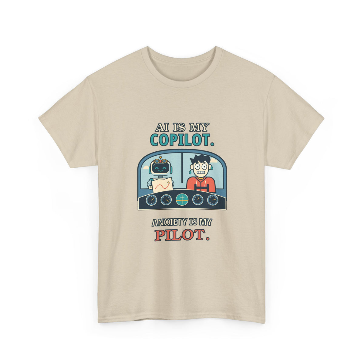 AI Is My Copilot — AI T-Shirt