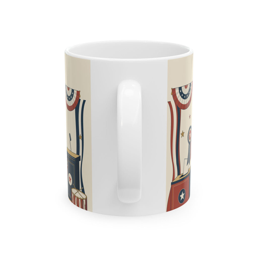My Platform: Everybody Calm Down — Politics Coffee Mug