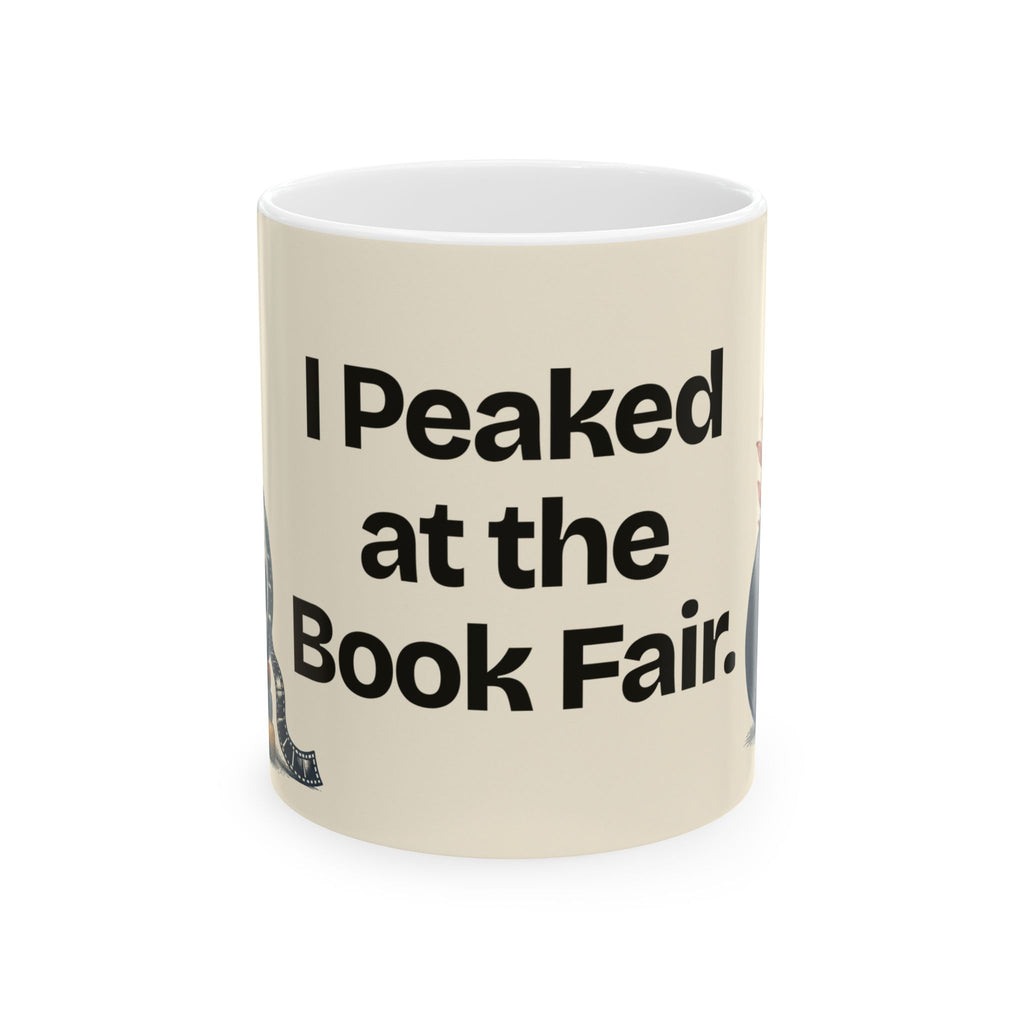 I Peaked at the Book Fair — Culture Coffee Mug