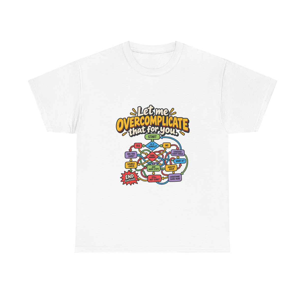 Let Me Overcomplicate That for You — Humor T-Shirt