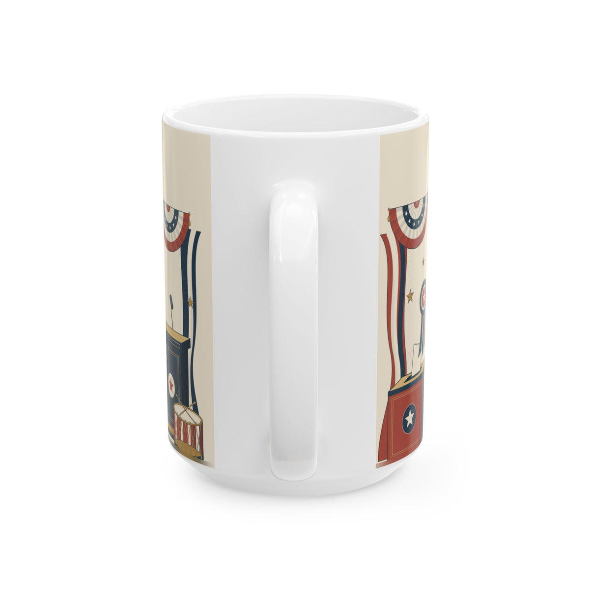 My Platform: Everybody Calm Down — Politics Coffee Mug
