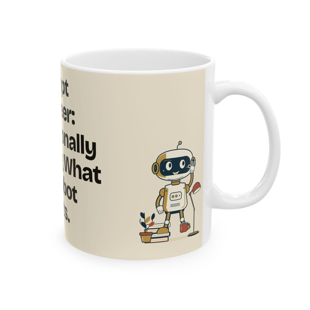 Prompt Engineer: Professionally Guessing What the Robot Wants — AI Coffee Mug