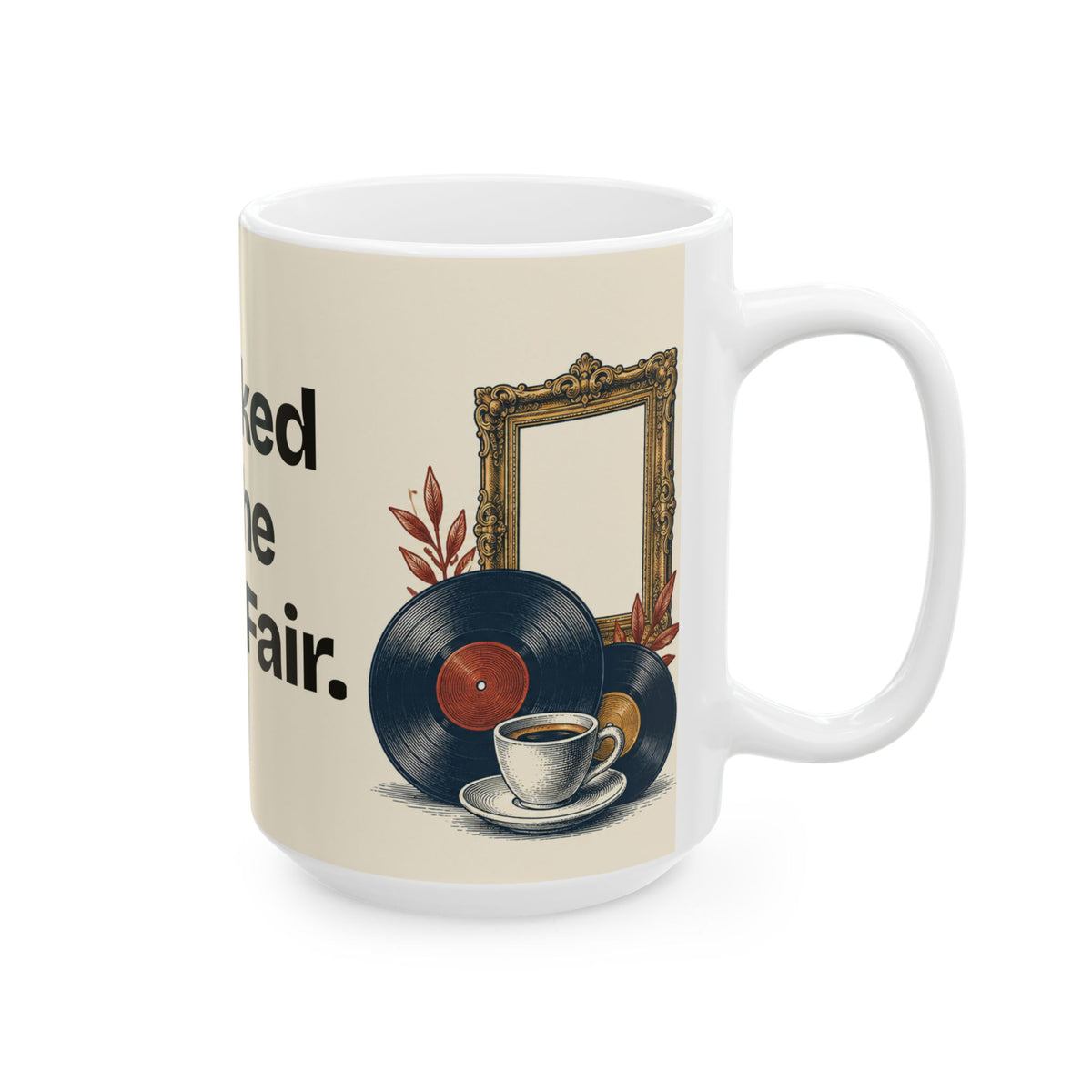 I Peaked at the Book Fair — Culture Coffee Mug